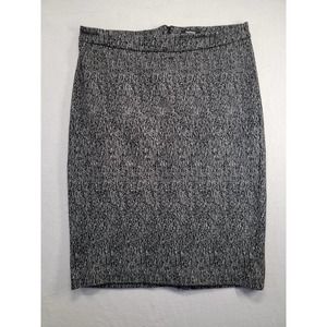 NWOT Premise Studio Black/White Print Pencil Skirt, Sz 8